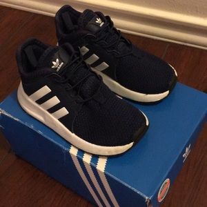Gently used Toddler Adidas shoes.